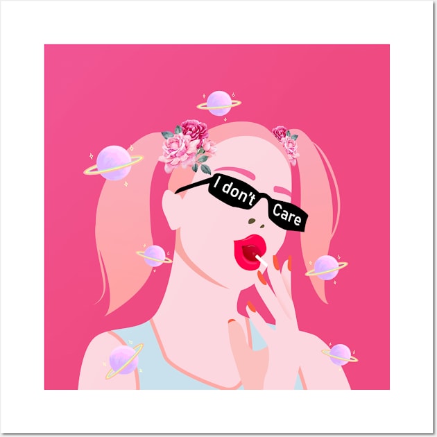 Candy Girl Aesthetic Wall Art by WOW DESIGN